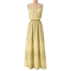 Anthropologie Lilka Golden Rays summer Maxi Dress S